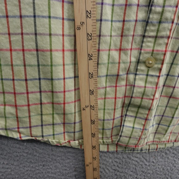 Orvis Mens Button Down Shirt‎ Size Large Multicolor Plaid Long Sleeve Collared - Picture 7 of 12